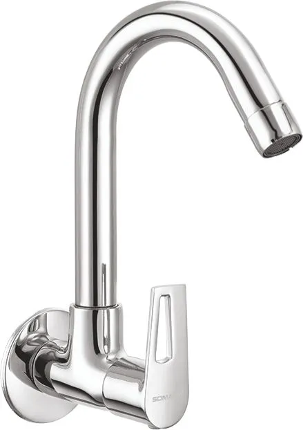 Kitchen faucets: Jupiter Sink Cock With Swinging Spout (272211420031GP)